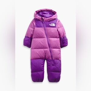 The North Face Nuptse Baby One Piece Down Snowsuit Bunting 6 - 12 months